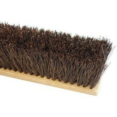 THE BRUSH MAN 18” Coarse Floor Sweep, Oil-Treated Palmyra Fill, 12PK FB1218